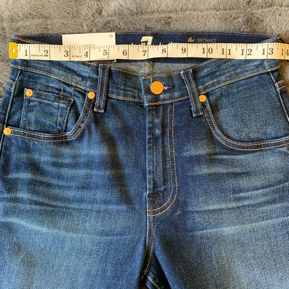 NWT! 7 For All Mankind relaxed skinny jean - Picture 9 of 16